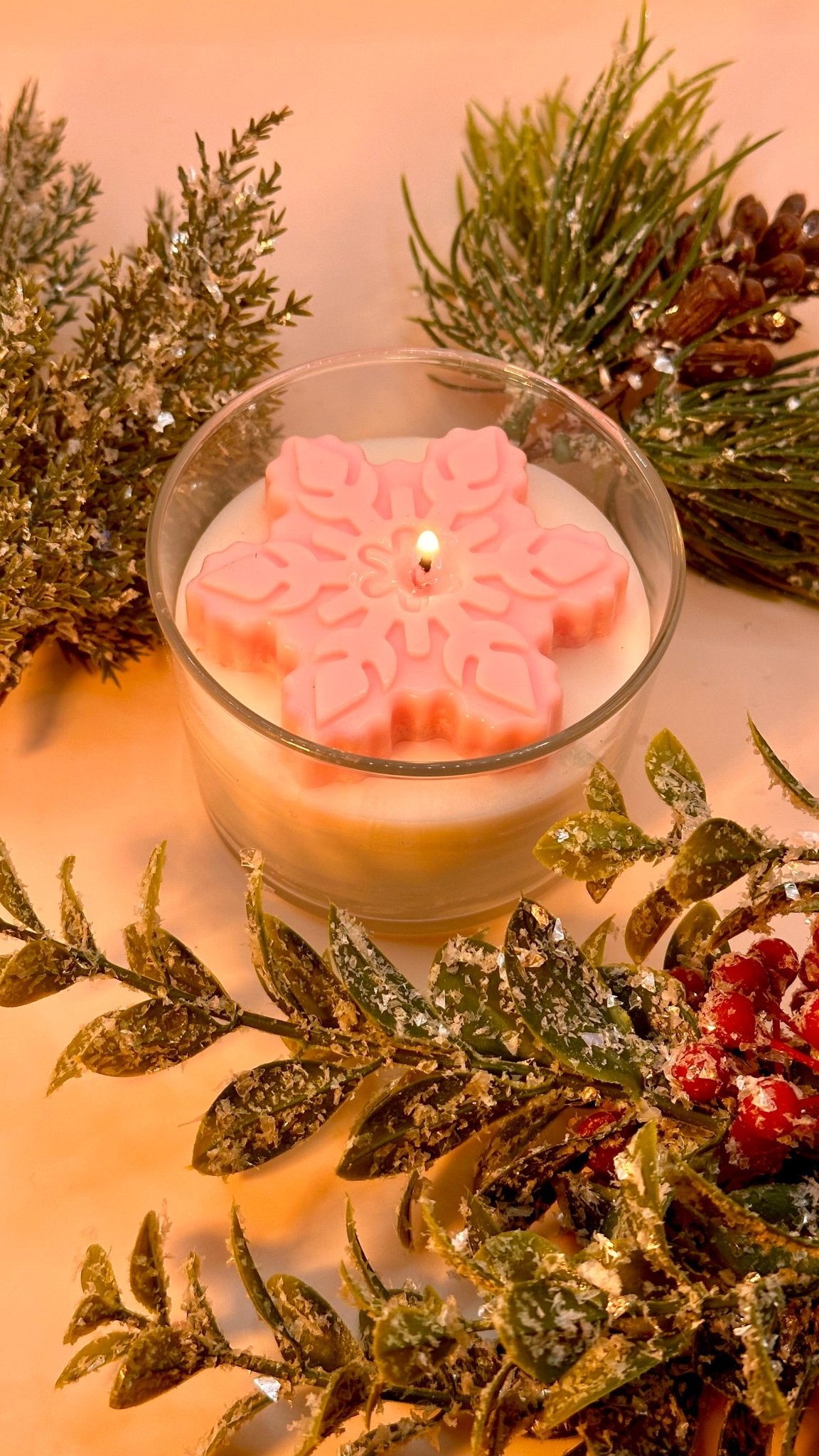 ❄️ Copos de Nieve en Tarro