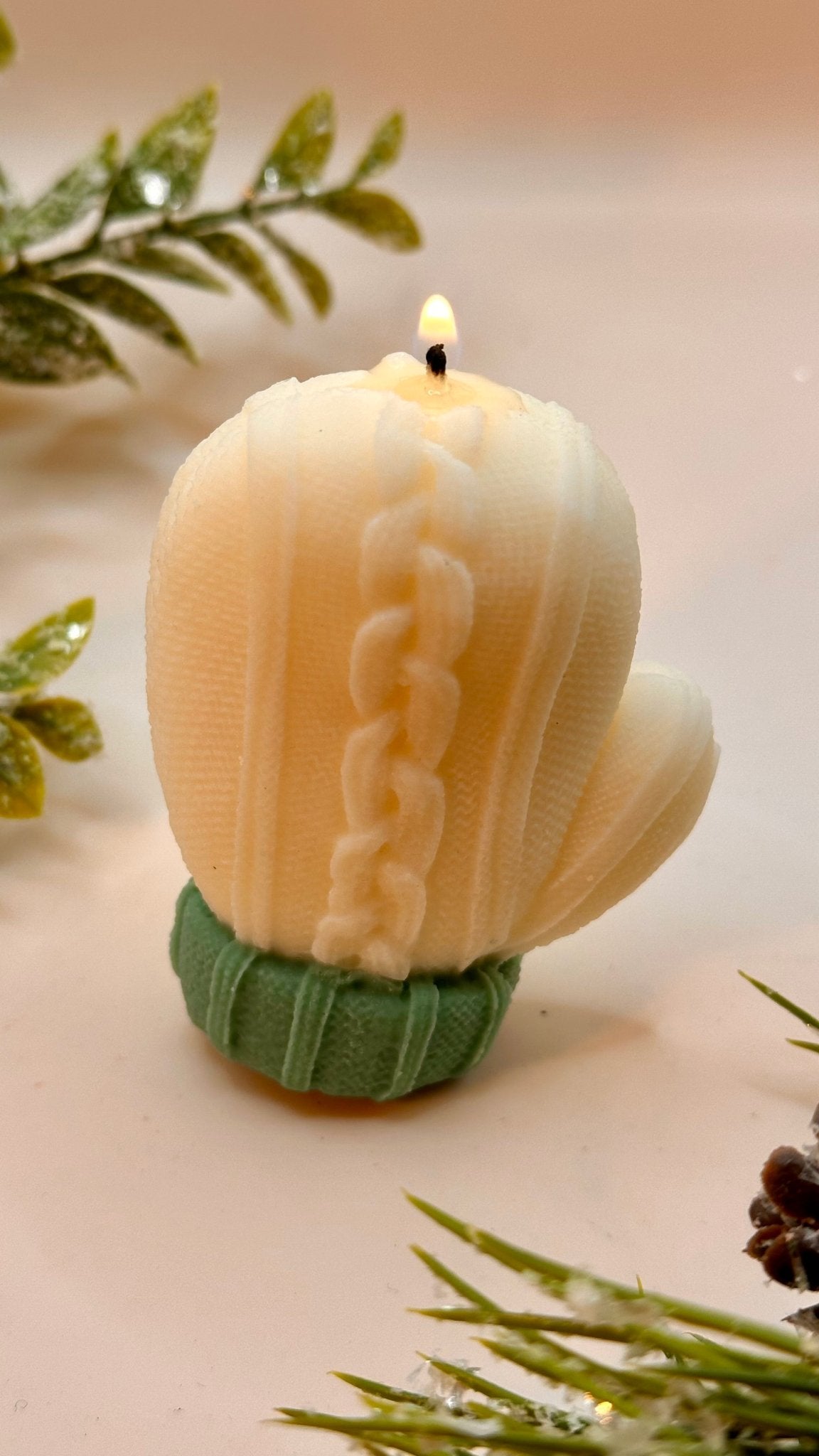 🧤 Pack 2 Velas Manoplas de Lana