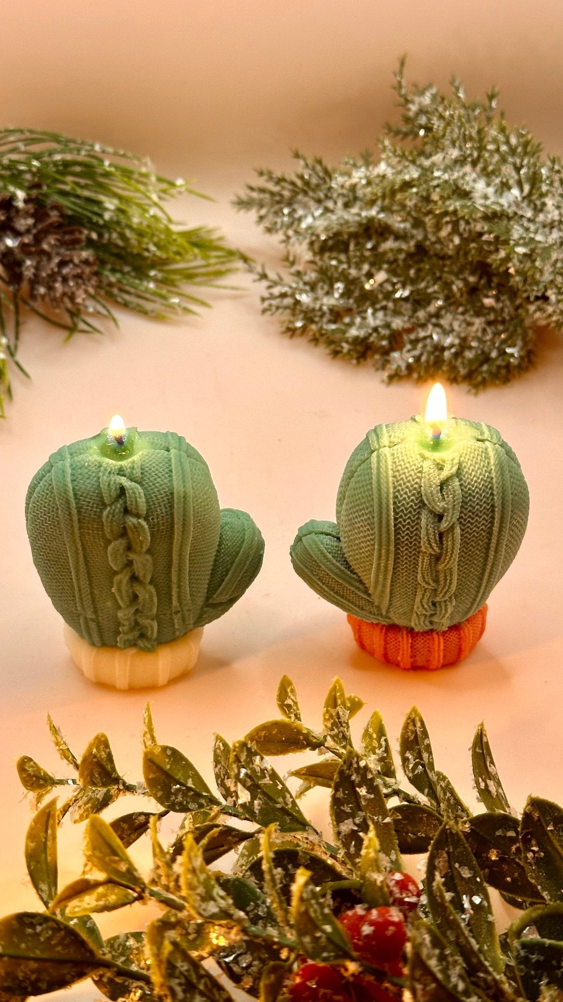 🧤 Pack 2 Velas Manoplas de Lana