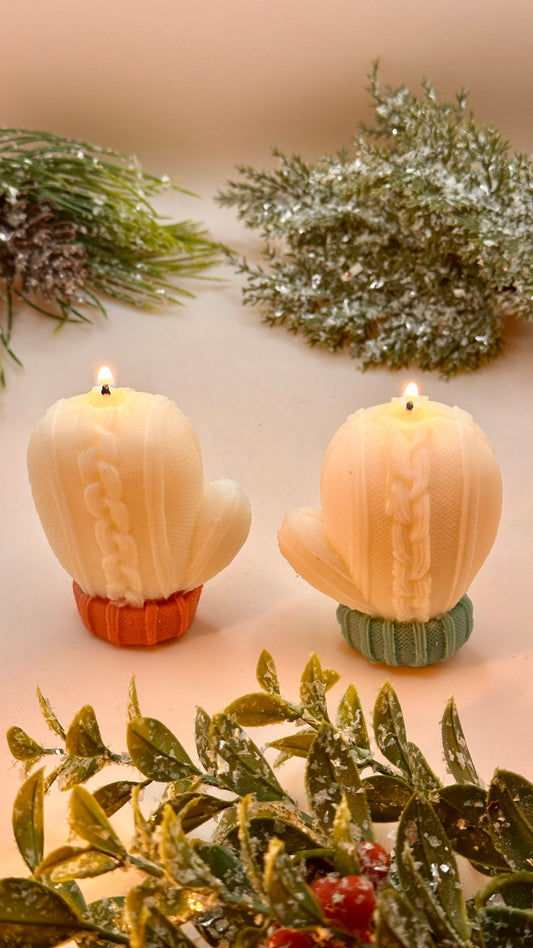🧤 Pack 2 Velas Manoplas de Lana