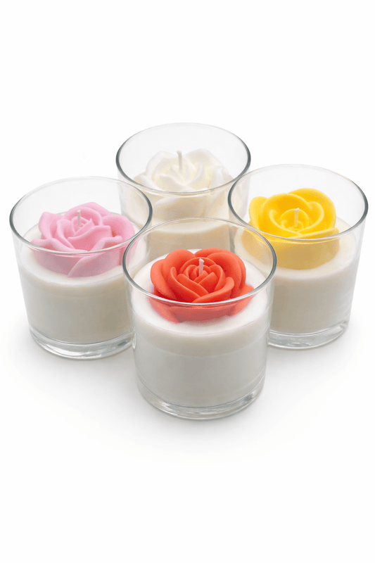 Rosa Perfumada en Tarro de Cristal🌹